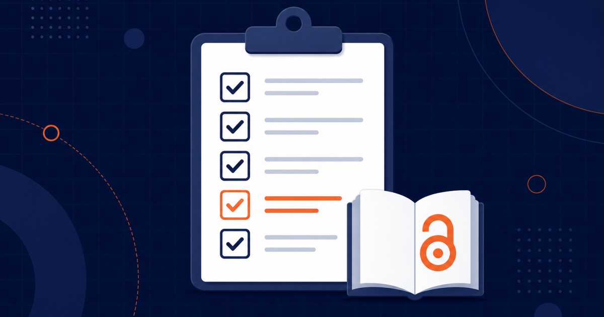 DOAJ Application Checklist: Every Technical Requirement Your OJS Journal Must Meet
